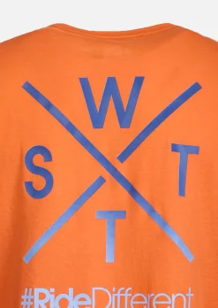 T-shirt WATTSADN - ORANGE CORAIL