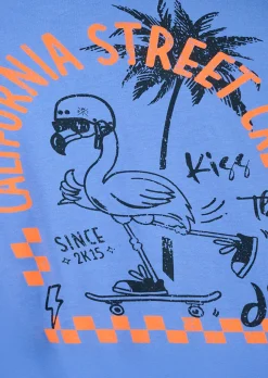 T-shirt XFLAM - BLEU DENIM