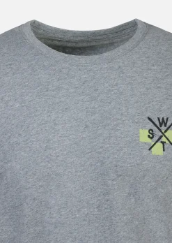 T-shirt XFLAM - MEDIUM MISTY GREY