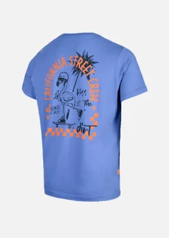 T-shirt XFLAM Junior - BLEU DENIM