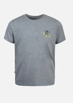 T-shirt XFLAM Junior - MEDIUM MISTY GREY