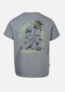 T-shirt XFLAM Junior - MEDIUM MISTY GREY
