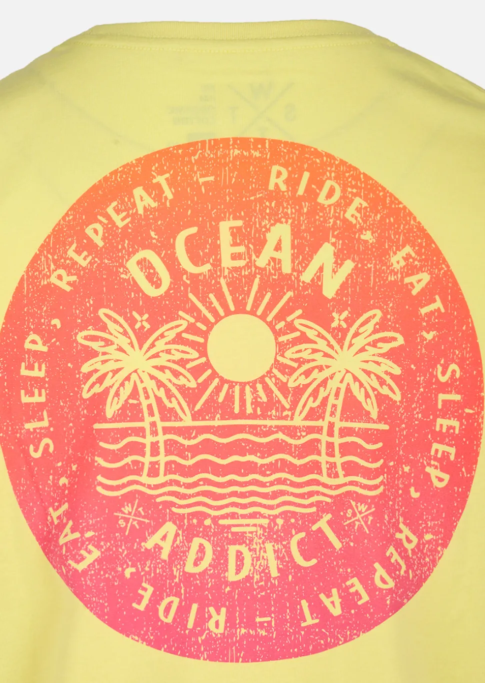 T-shirt XOCEAN - JAUNE CLAIR