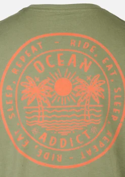 T-shirt XOCEAN - OLIVE