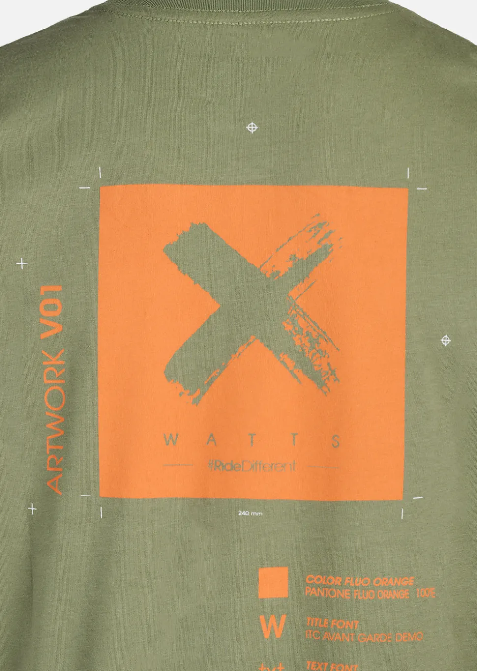 T-shirt XPANTONE - OLIVE