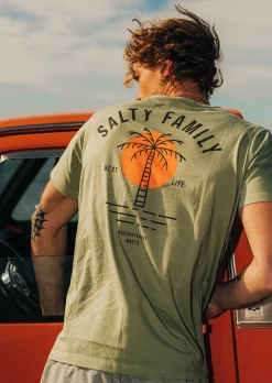 T-shirt XSALTY - OLIVE