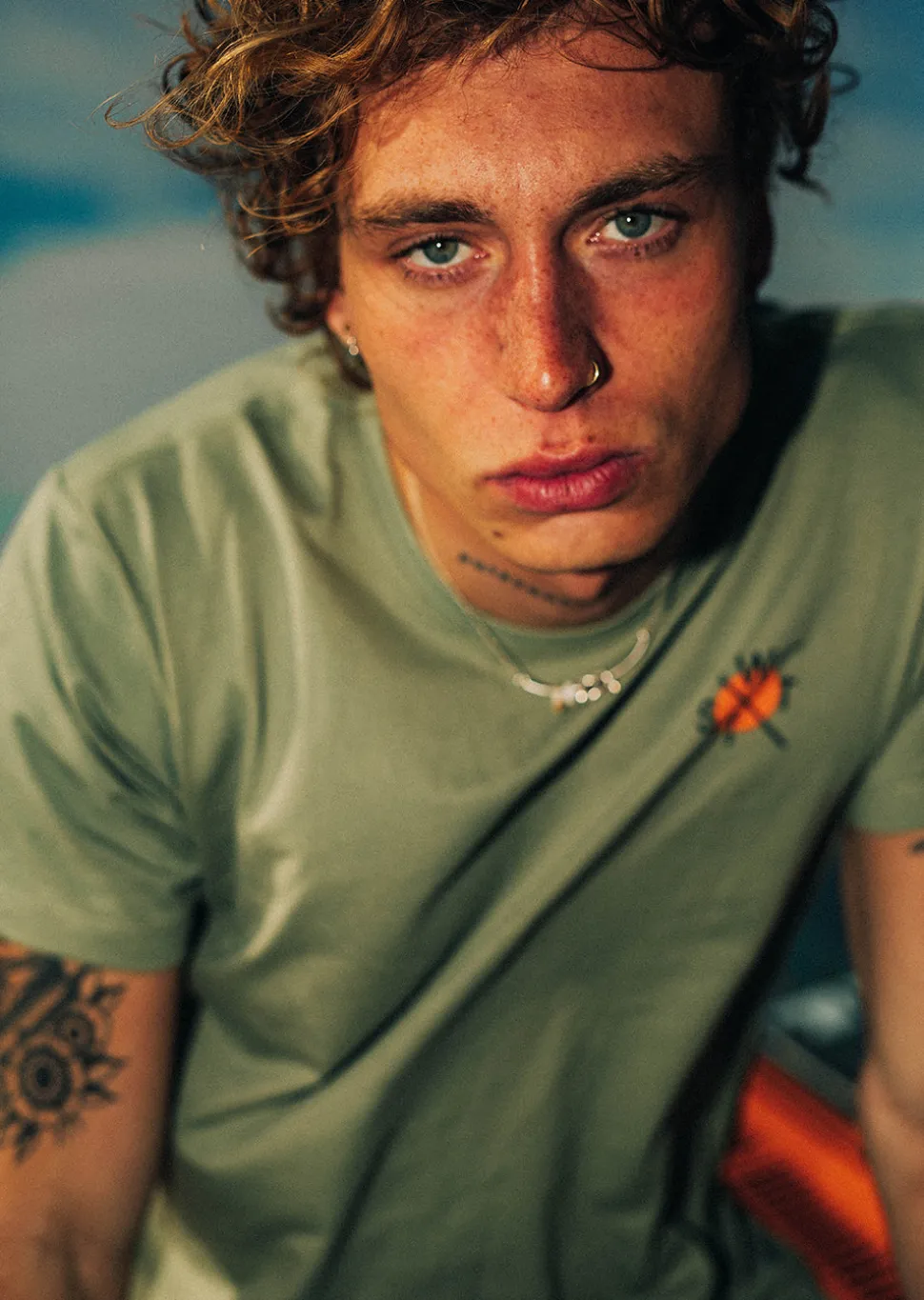 T-shirt XSALTY - OLIVE