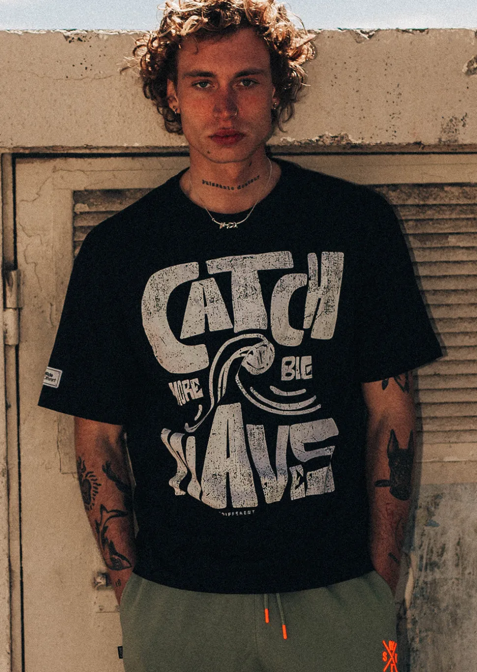 T-shirt XWAVES - FULL BLACK