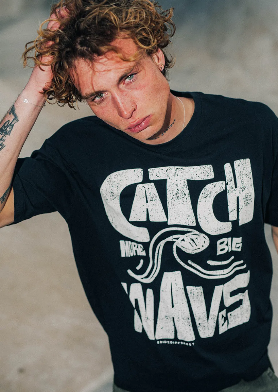 T-shirt XWAVES - FULL BLACK