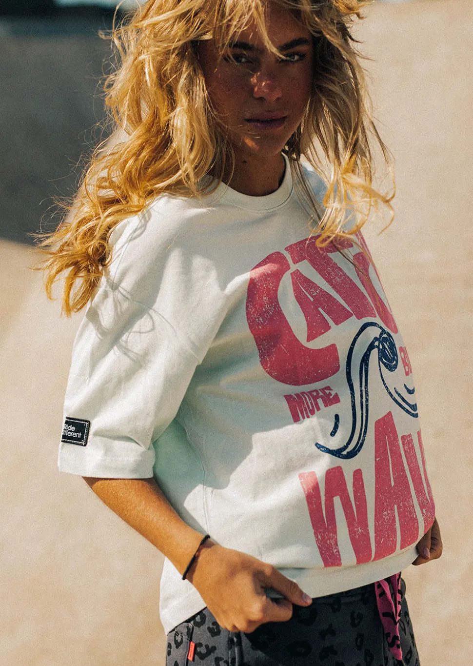 T-shirt XWAVES - ICE BLUE