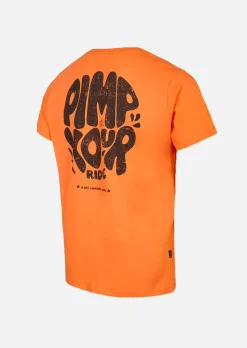T-shirt XWEST - FLUO ORANGE
