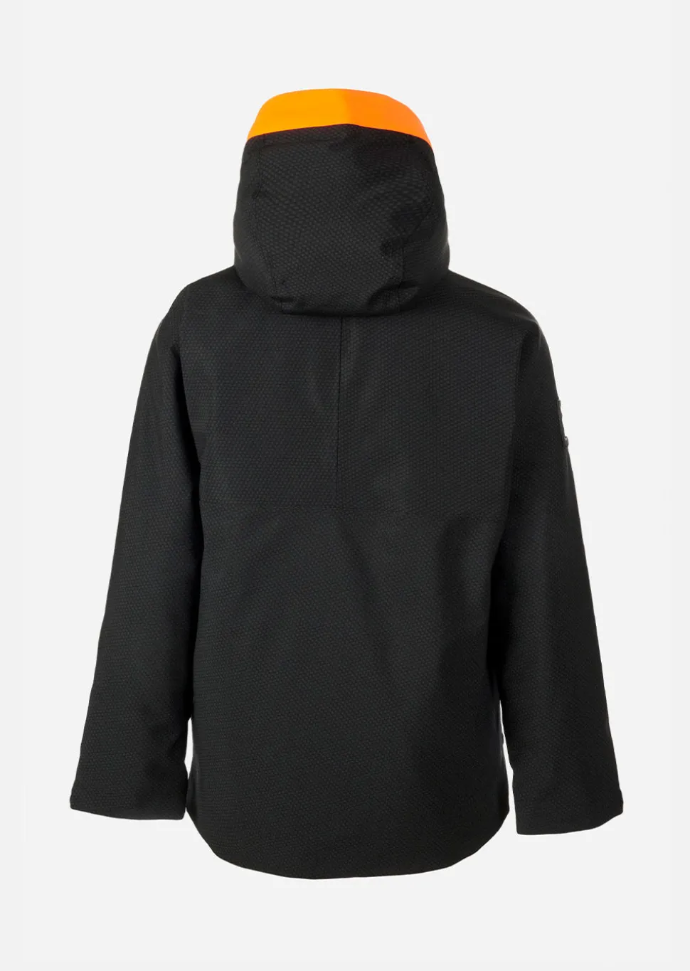 Veste de ski Arrow Junior - Gris Foncé Carbone et Orange Fluo