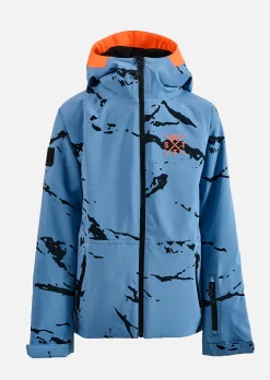 Veste de ski Arrow Junior - Camouflage Bleu Gris