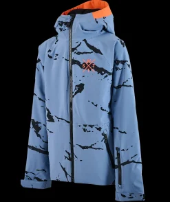Veste de ski Arrow Junior - Camouflage Bleu Gris