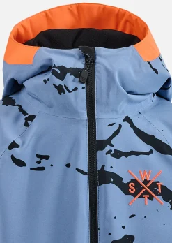 Veste de ski Arrow Junior - Camouflage Bleu Gris