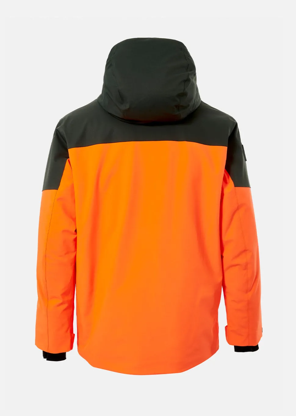 Veste de ski Storm - Orange Fluo et Vert Sapin