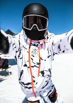 Veste de ski Venom - Camouflage Blanc