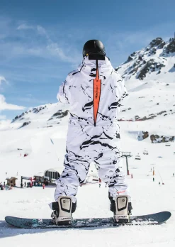 Veste de ski Venom - Camouflage Blanc
