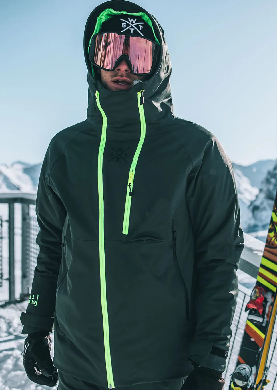 Veste de ski Venom - Vert Sapin