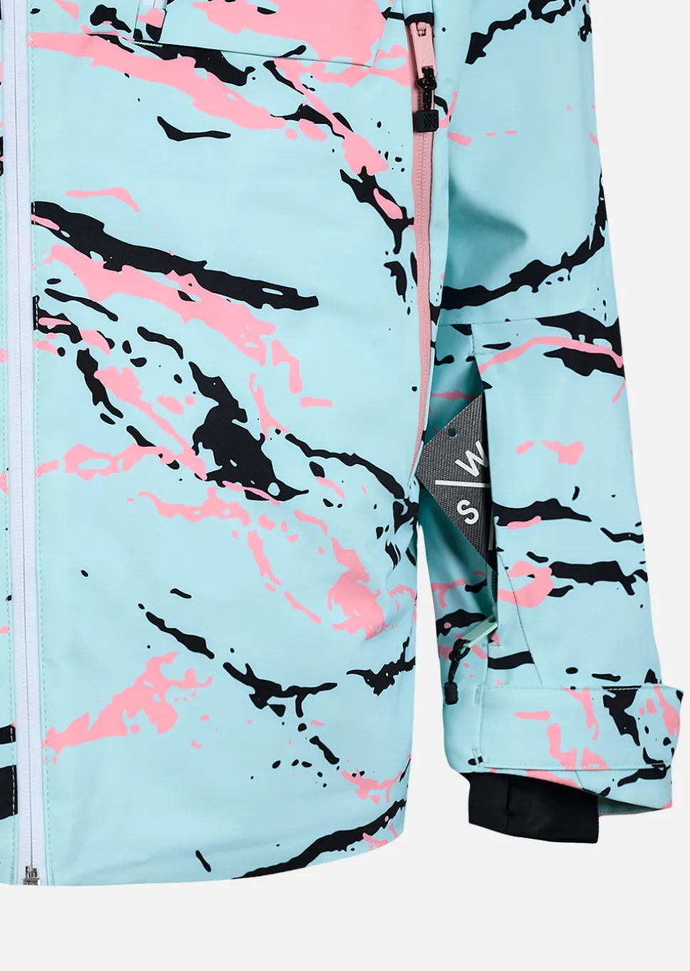 Veste de ski Venom-G - Camouflage Bleu Clair