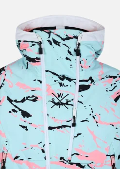 Veste de ski Venom-G - Camouflage Bleu Clair