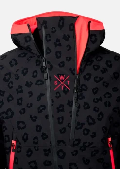 Veste de ski Venom-G - Imprimé Léopard Noir