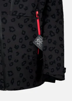 Veste de ski Venom-G - Imprimé Léopard Noir