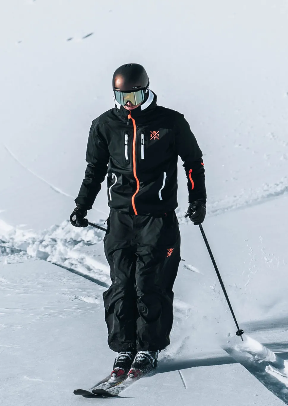Veste de ski X-Blow - Noir et Blanc