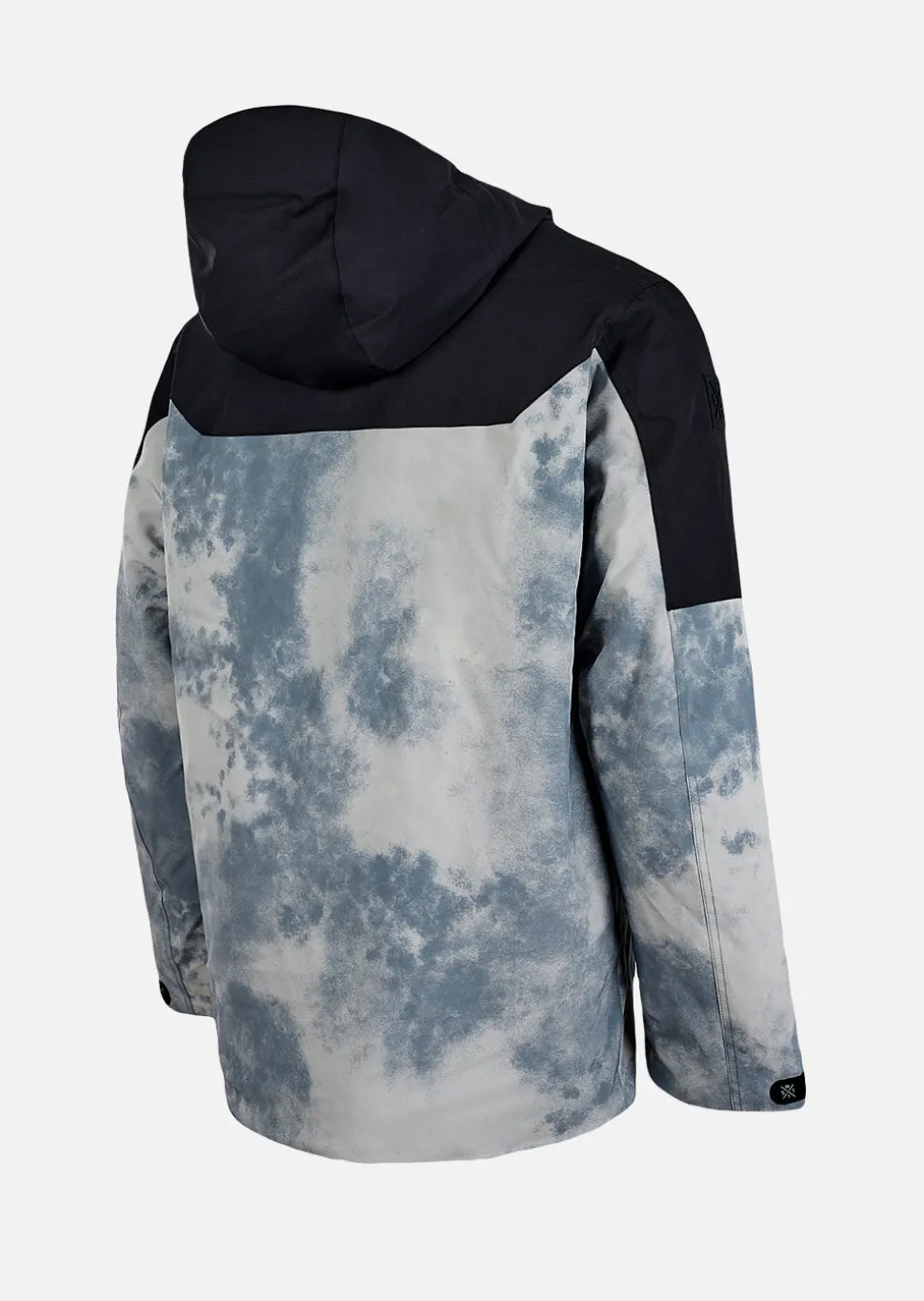 Veste de ski X-Gamma - Gris Tie and Dye et Vert Fluo