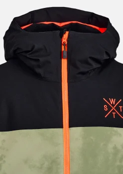 Veste de ski X-Gamma - Olive Tie and Dye
