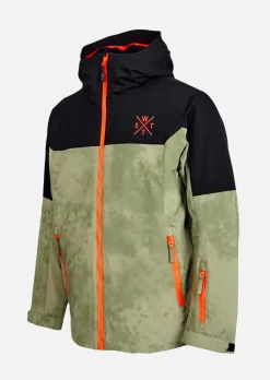 Veste de ski X-Gamma - Olive Tie and Dye