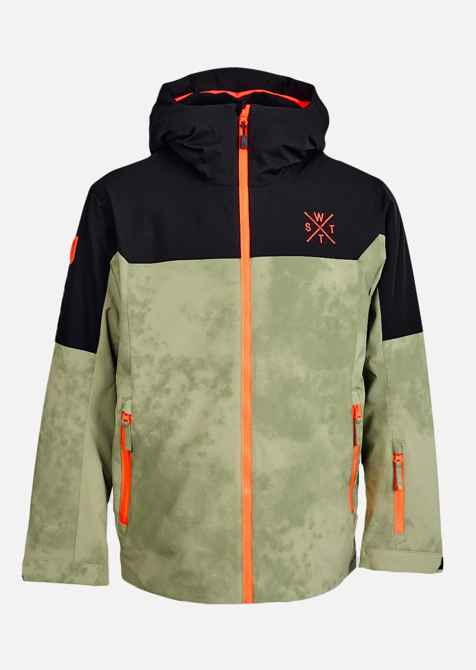 Veste de ski X-Gamma junior - Olive Tye and Dye
