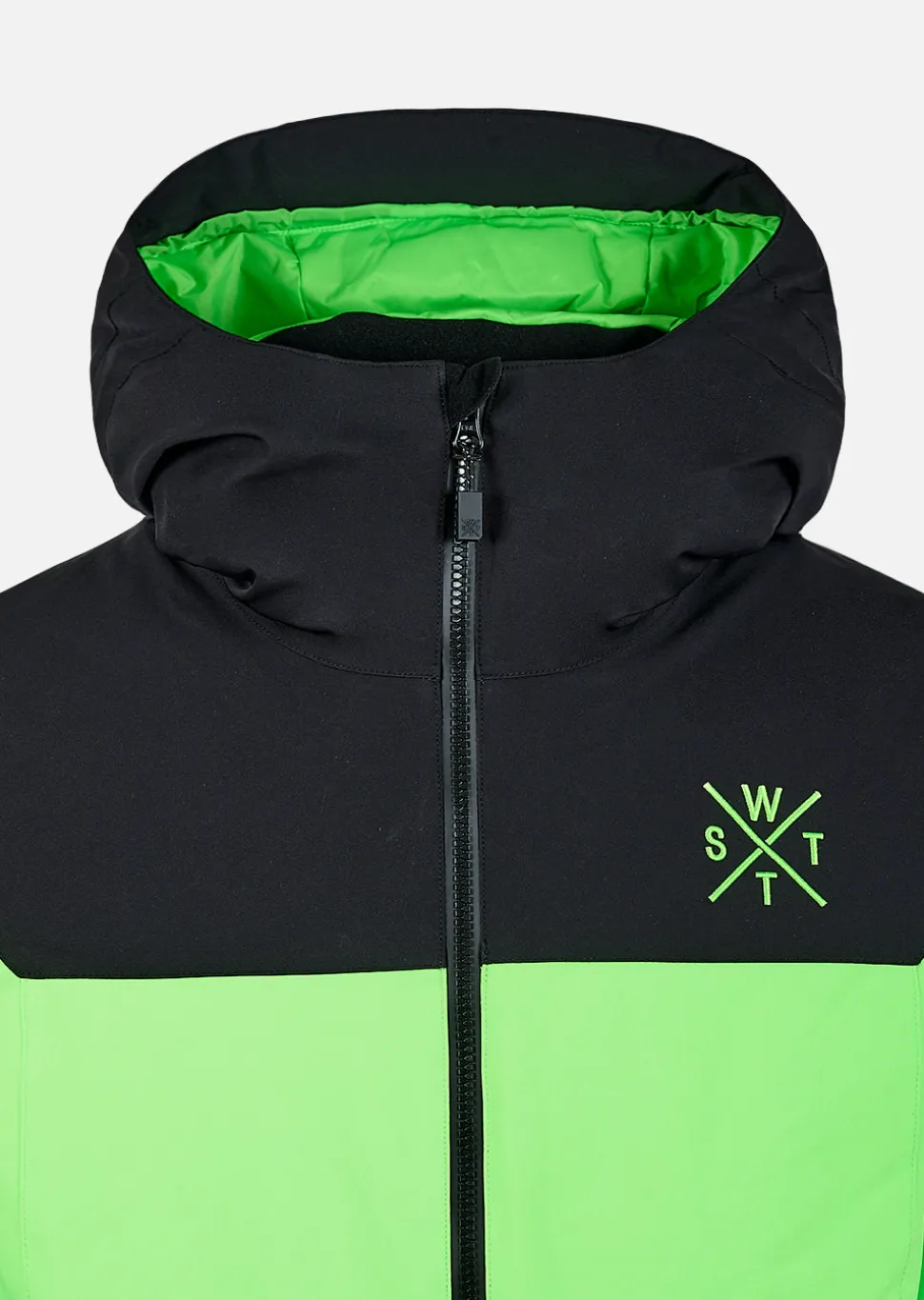 Veste de ski X-Gamma junior - Vert Fluo