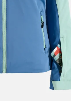 Veste de ski X-ices - Bleu Gris