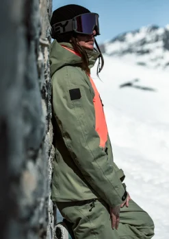 Veste de ski X-ices - Olive