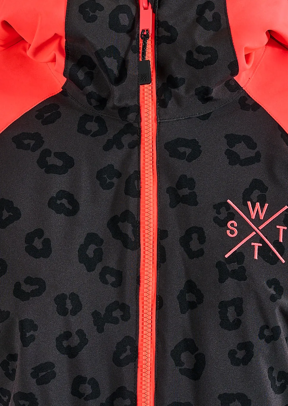 Veste de ski X-Ices junior - Imprimé Léopard