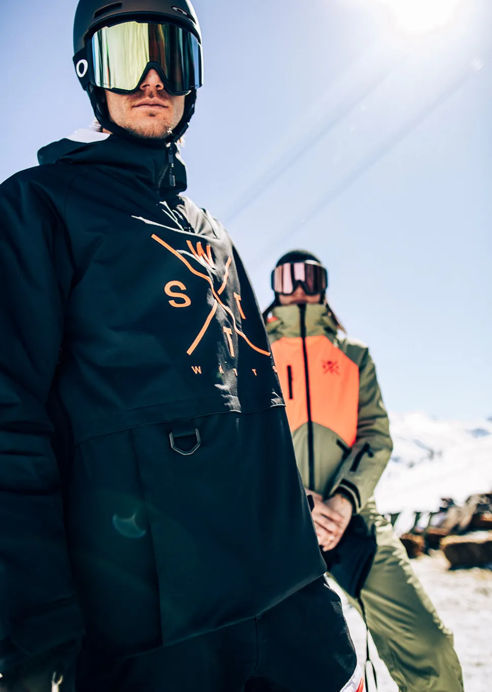 Veste de Ski X-Metod - Noir et Blanc