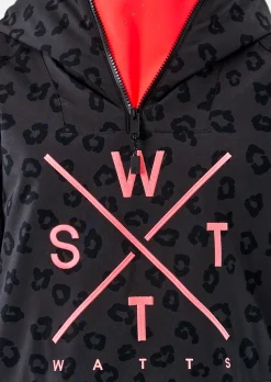 Veste de ski XMETOD-G - Imprimé Léopard Noir