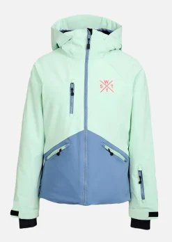 Veste de ski X-Peak junior - Vert Clair