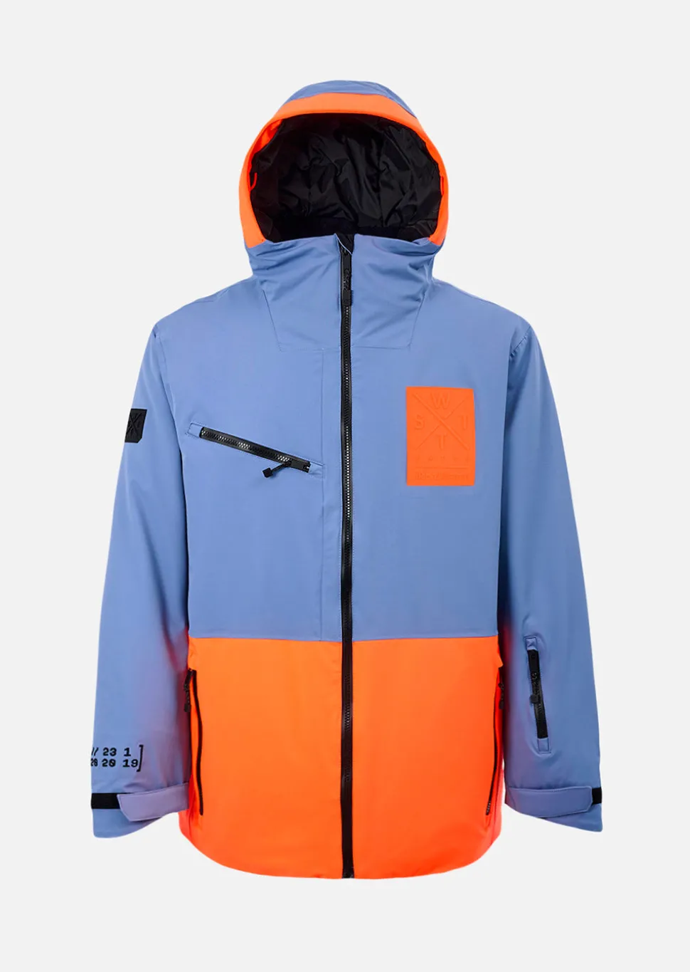 Veste de ski X-Temper - Bleu Gris