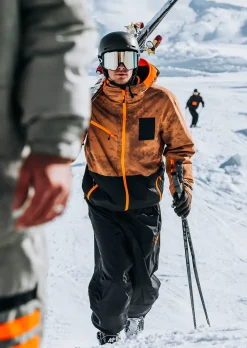 Veste de ski X-Temper - Marron Tie & Dye