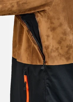 Veste de ski X-Temper - Marron Tie & Dye