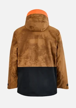 Veste de ski X-Temper - Marron Tie & Dye