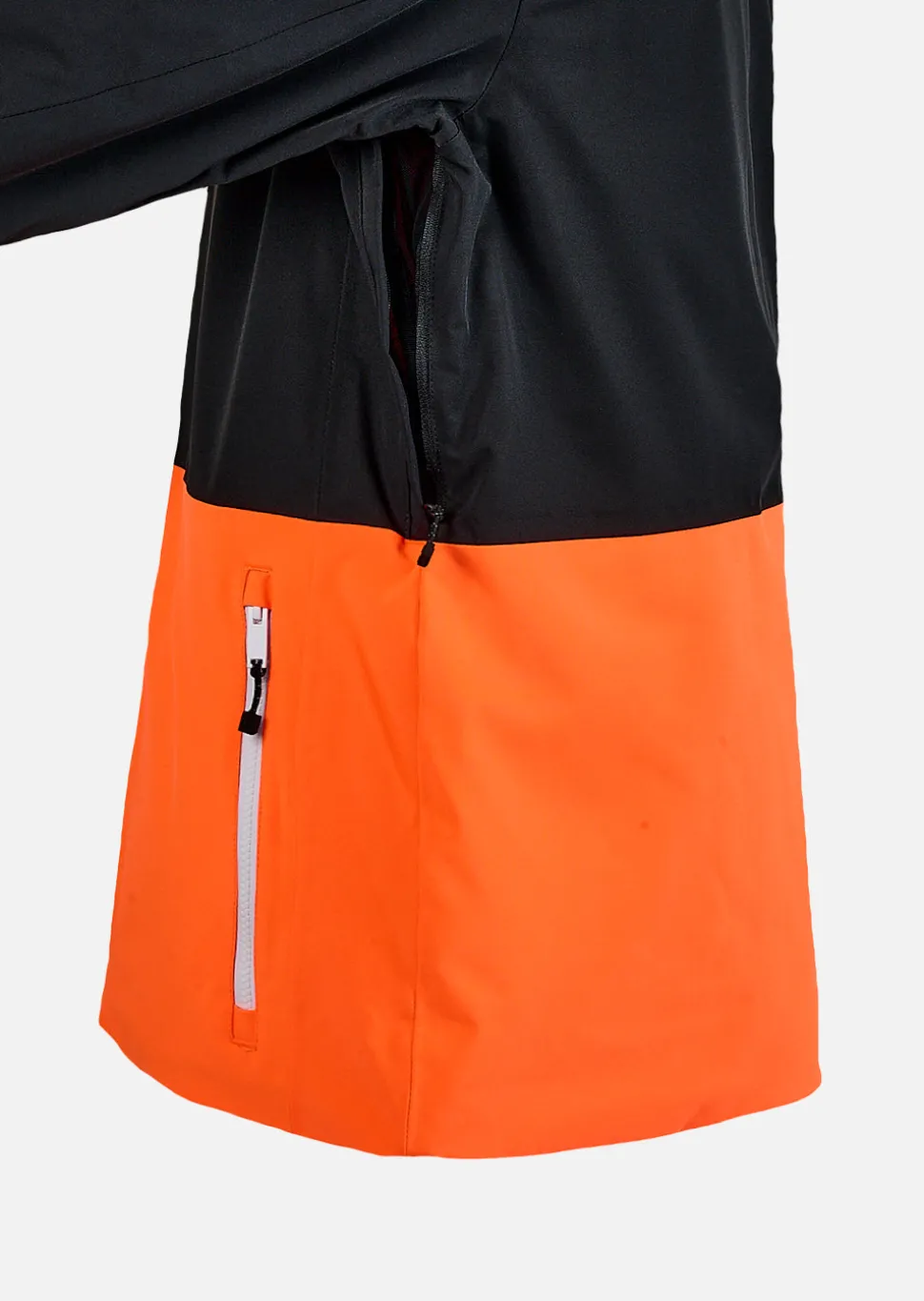 Veste de ski X-Temper - Noir et Orange Fluo