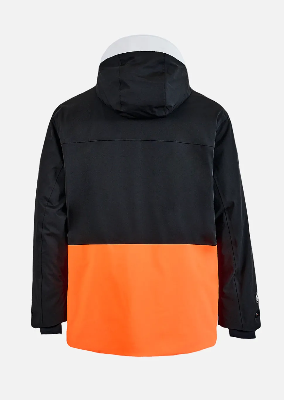 Veste de ski X-Temper junior - Noir et Orange fluo