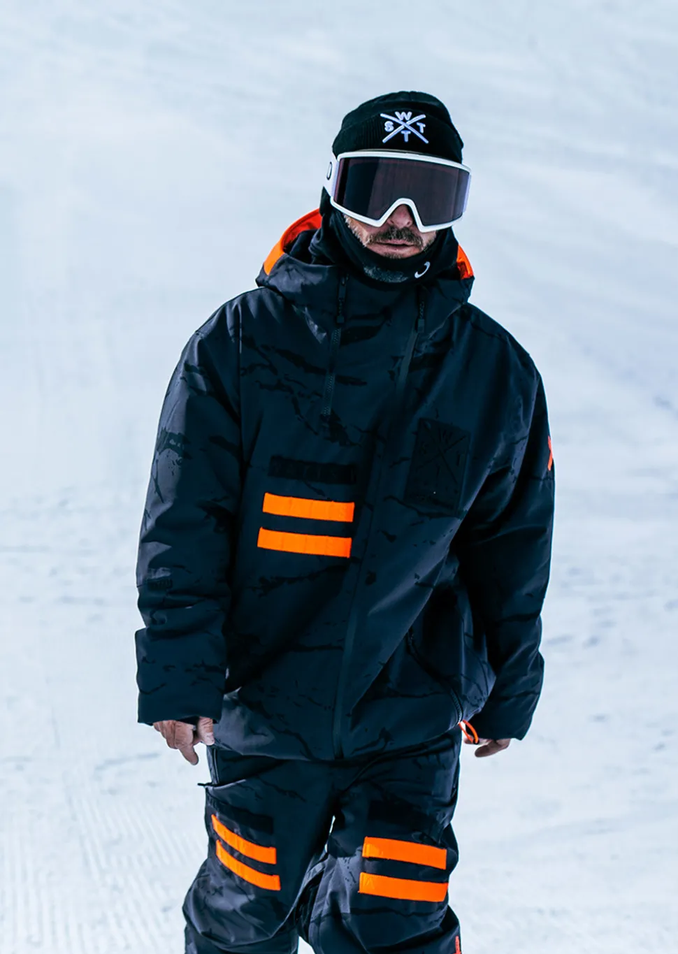 Veste de ski X-Wear - Camouflage Gris Anthracite
