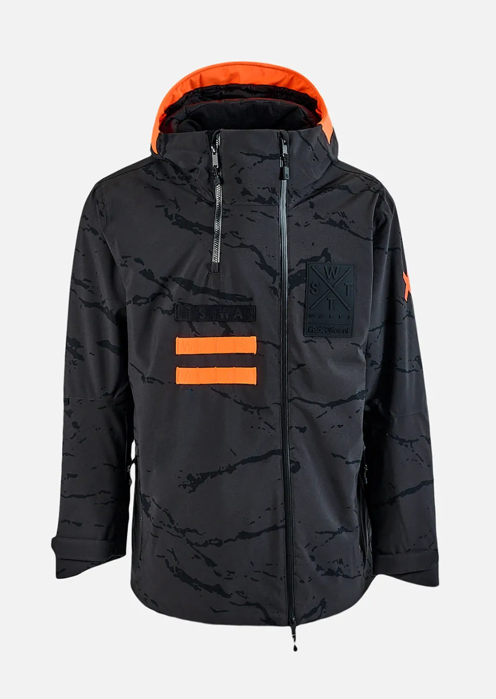 Veste de ski X-Wear - Camouflage Gris Anthracite